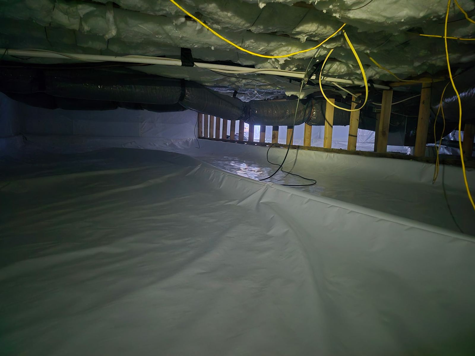 Crawlspace Insulation Work — D&S Environmental project in Idaho